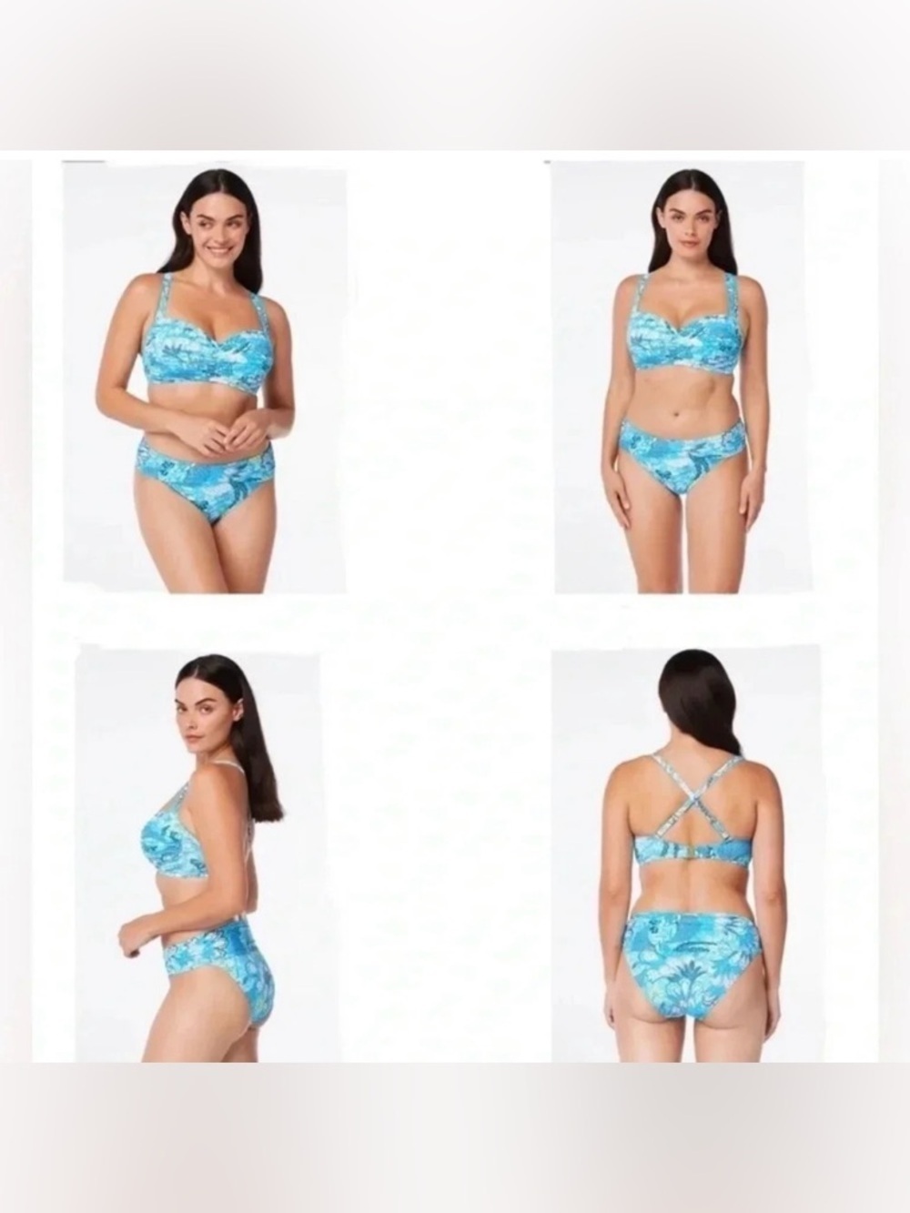 Bleu Rod Beattie Paradise Found Underwire Molded Bikini Set